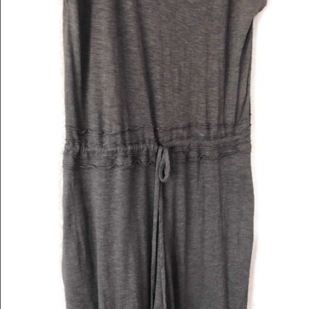 Free People Grey Flutter Sleeve Jumpsuit - Picture 6 of 9